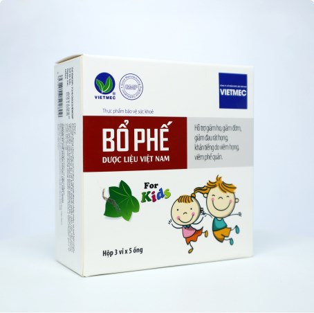 Bổ phế DLVN for Kids (Dạng ống)