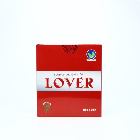 Viên uống tăng cường sinh lý nam giới LOVER (4 viên)