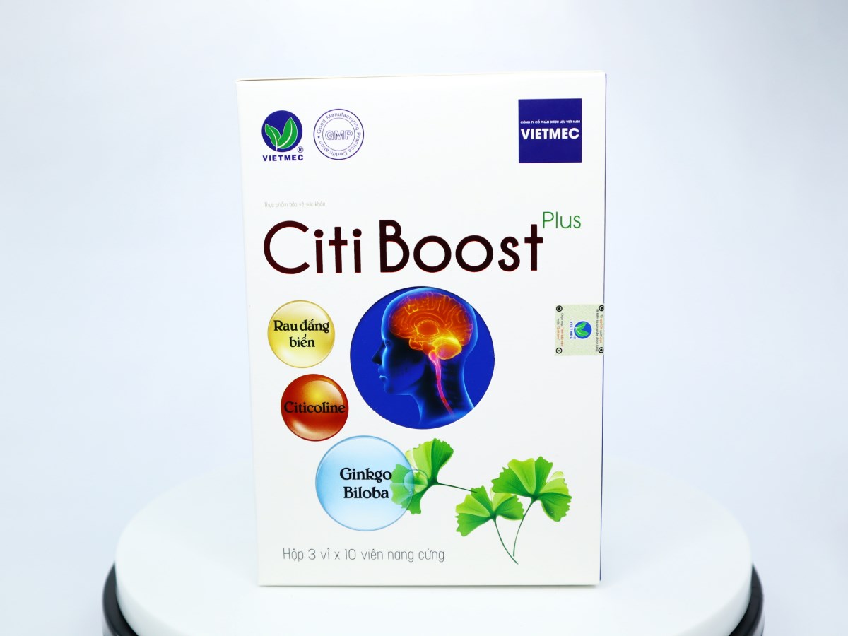 Citi Boost Plus – Hỗ Trợ Tăng Cường Lưu Thông Máu Não