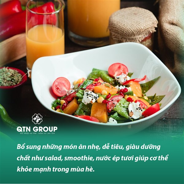 Mùa hè ăn gì hàng ngày để cơ thể luôn tươi trẻ, khỏe mạnh?
