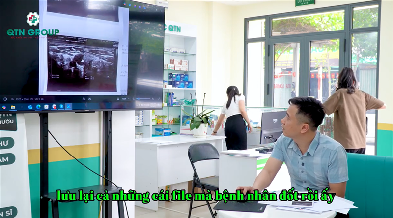 Bệnh nhân đốt u tuyến giáp ở 1 bệnh viện không hết, đến gặp BS Thái phân tích nhìn rõ từng khối u còn nguyên