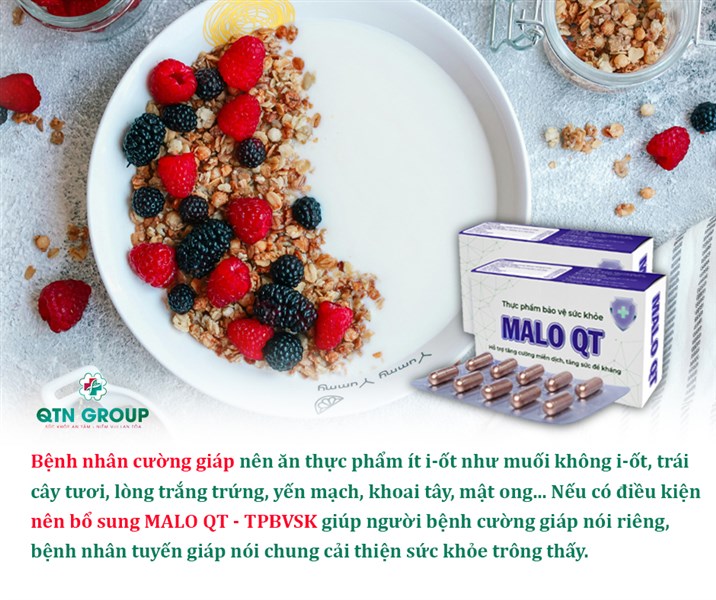 Bệnh nhân cường giáp cần lưu ý gì khi ăn uống?