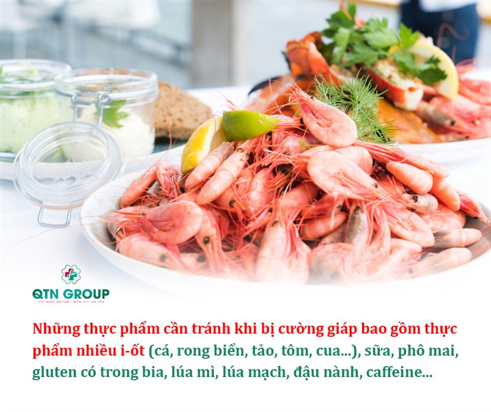 Bệnh nhân cường giáp cần tránh ăn gì?