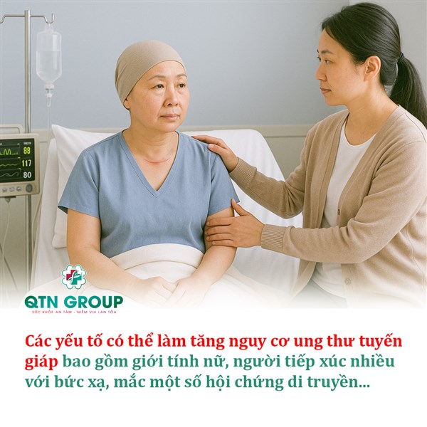 Những yếu tố làm tăng nguy cơ ung thư tuyến giáp