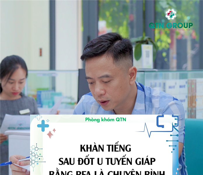 Khàn tiếng: Tình trạng nhiều người phản ánh trong lần tái khám RFA
