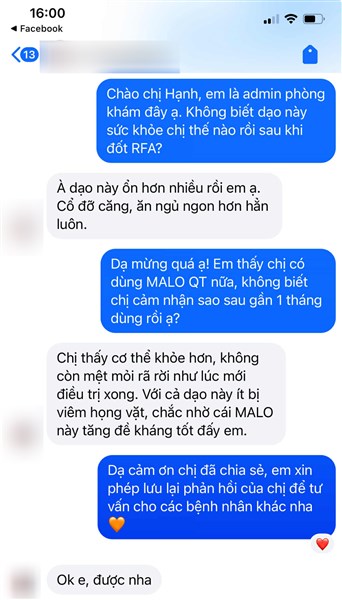 Phản hồi chân thực từ người dùng MALO QT - Sản phẩm xứng đáng đồng hành cùng bệnh nhân tuyến giáp