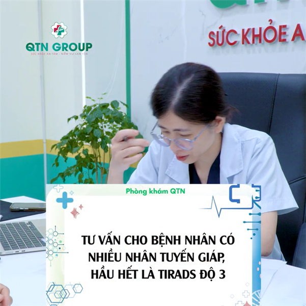 Nhân tuyến giáp TIRADS độ 3 đã cần can thiệp?