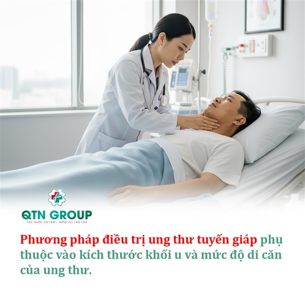 Các phương pháp điều trị ung thư tuyến giáp 