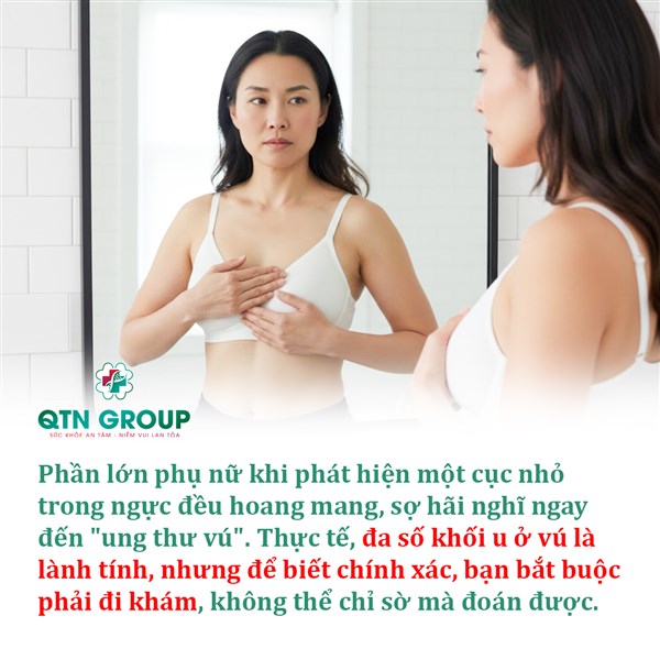 Sự khác biệt giữa u vú lành tính và ác tính