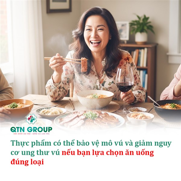 Ăn gì phòng tránh ung thư vú?