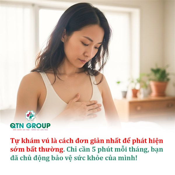 Những bước tự kiểm tra vú tại nhà giúp bạn phát hiện và phòng tránh ung thư vú