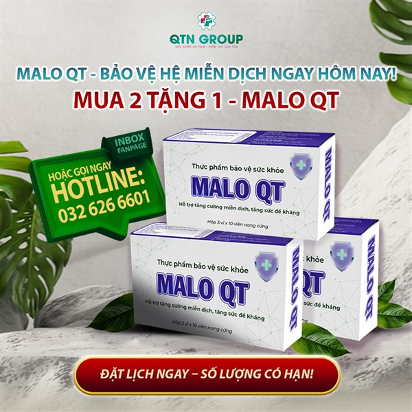 Ưu đãi siêu hời: Mua 2 tặng 1 MALO QT ngay hôm nay!