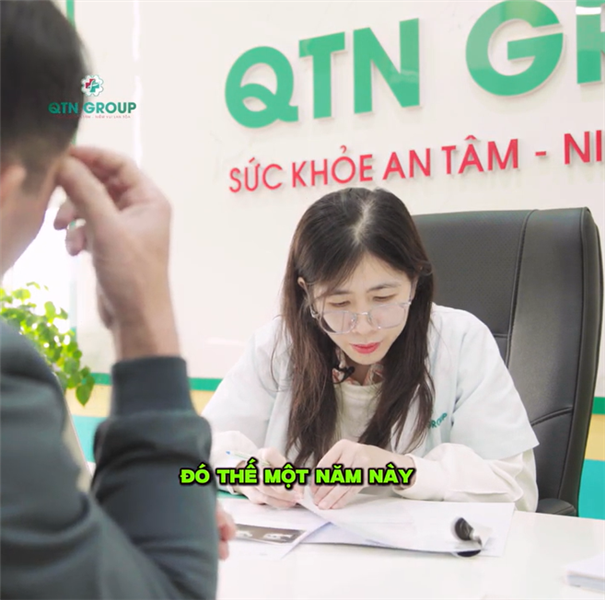 Bệnh nhân đốt u tuyến giáp bằng RFA tái khám sau 1 năm 