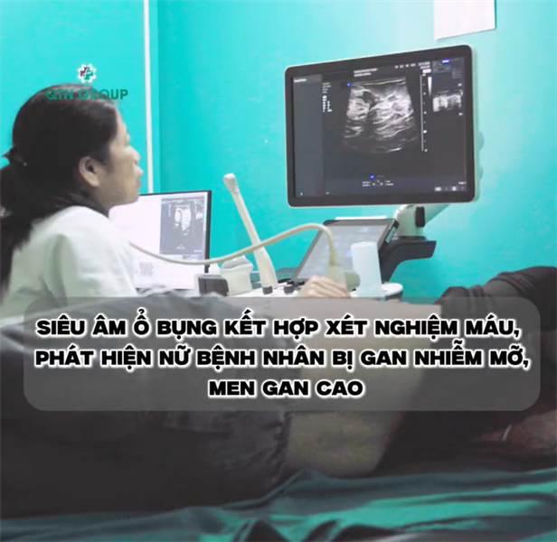 Nhờ khám sức khỏe tổng quát, bệnh nhân phát hiện gan nhiễm mỡ, men gan tăng vọt