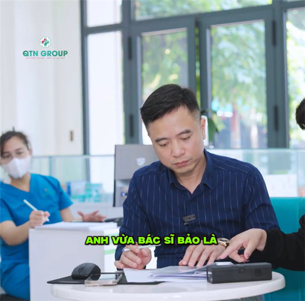 Bệnh nhân có nang giáp móng và u tuyến giáp được bác sĩ tư vấn tận tình