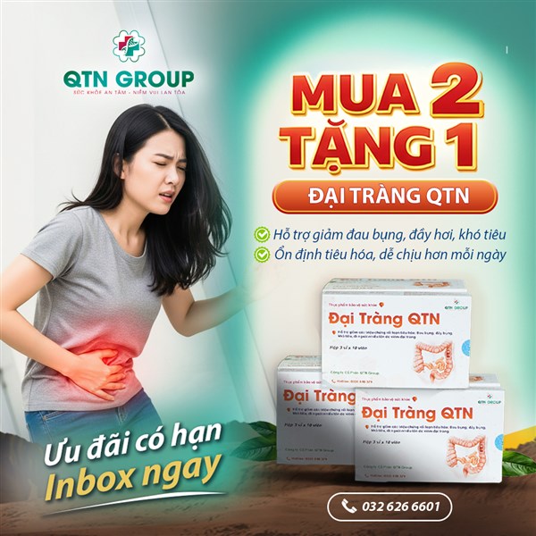 ƯU ĐÃI MUA 2 TẶNG 1 ĐẠI TRÀNG QTN!