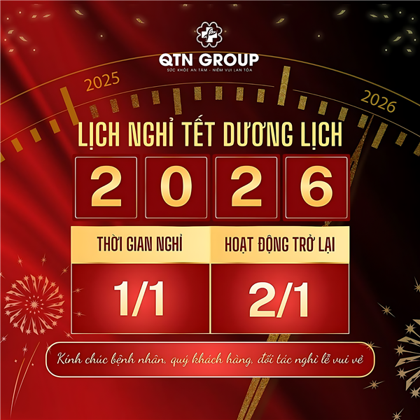 QTN thông báo nghỉ Tết dương lịch 2026