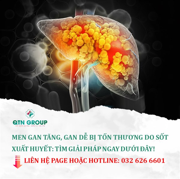 Không sợ gan yếu sau sốt xuất huyết