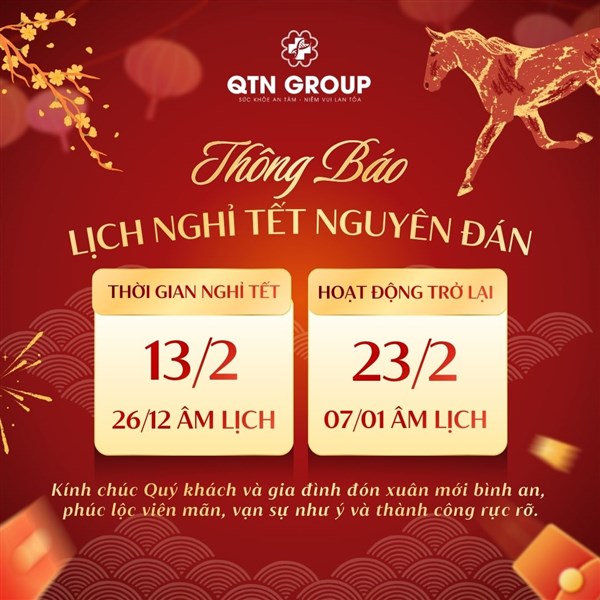 Thông báo nghỉ Tết Nguyên đán