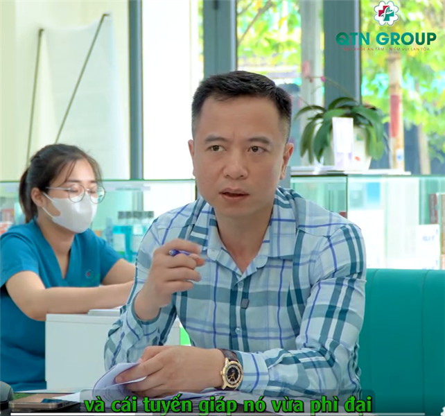 Tư vấn cho bệnh nhân nữ bị rối loạn nội tiết dẫn đến cường giáp