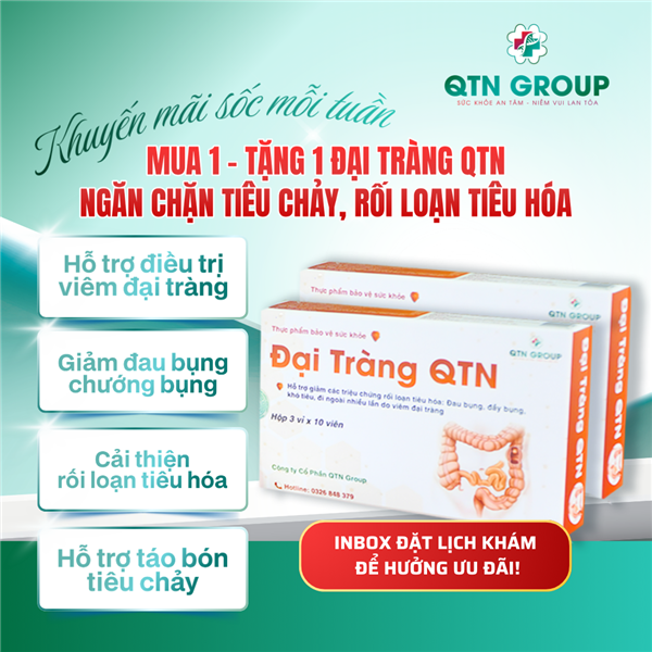 ƯU ĐÃI SỐC: MUA 1 TẶNG 1 ĐẠI TRÀNG QTN!