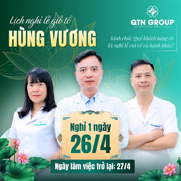 QTN thông báo nghỉ lễ giỗ tổ Hùng Vương