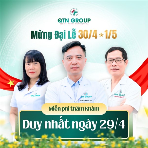 Khám tư vấn miễn phí 1 ngày duy nhất nhân dịp đại lễ 30/4-1/5