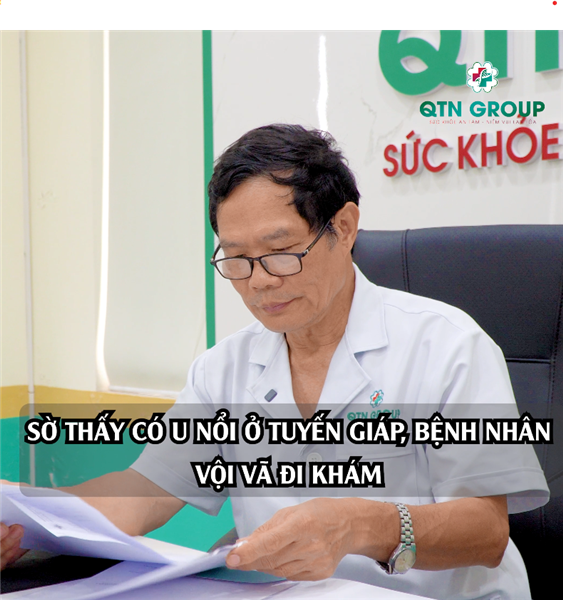 U nổi ở tuyến giáp có đáng lo?