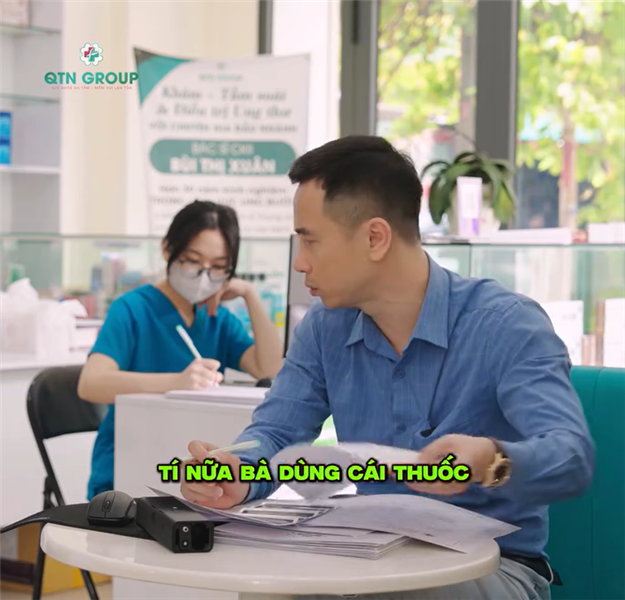 "Nhân tuyến giáp của bà nhỏ, lành tính"