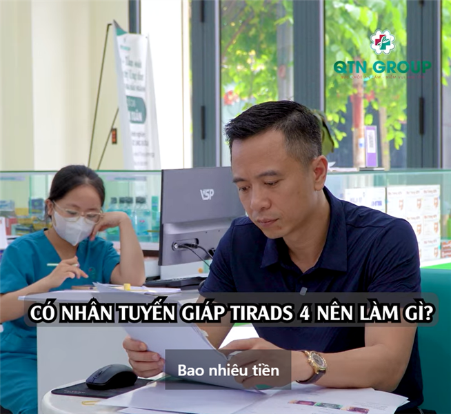 Có nhân tuyến giáp tirads 4 nên làm gì?