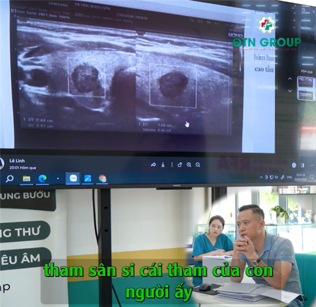 Tin vui cho bệnh nhân sau đốt RFA đến tái khám
