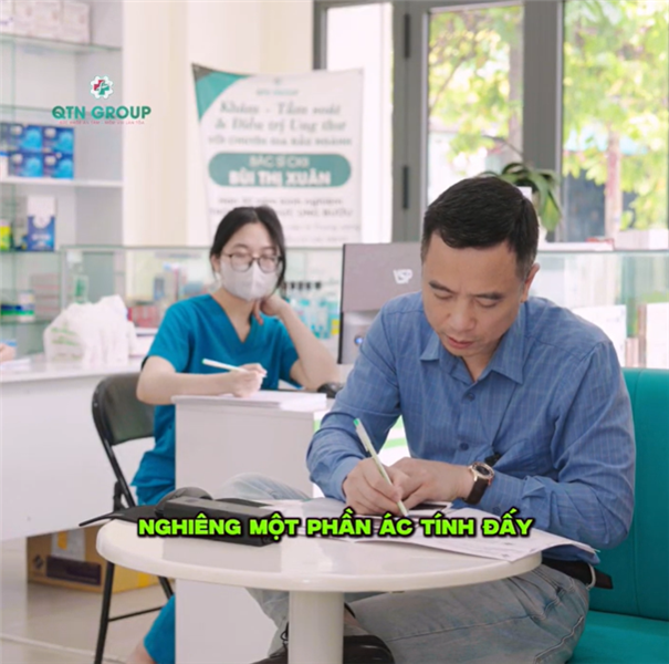 "Của chị có nhân này nghiêng phần ác tính"