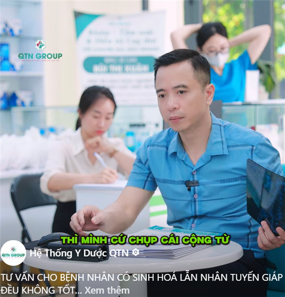 "Chị có nhân tuyến giáp không tốt lắm"