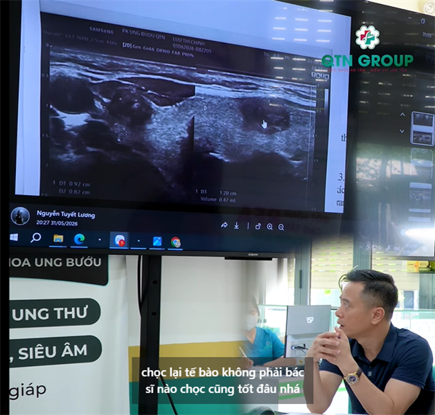 Điều bác sĩ Thái luôn làm để không làm sót tổn thương ung thư