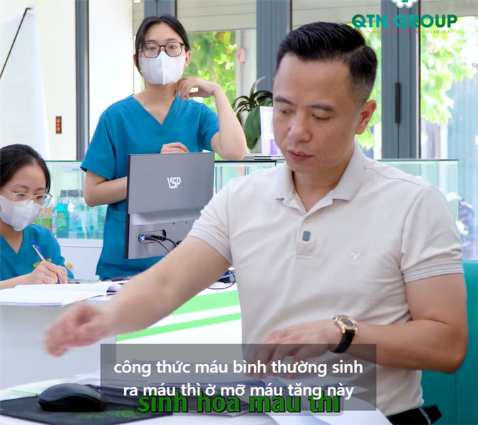 Tư vấn cho bệnh nhân mỡ máu cao, có u xơ tử cung