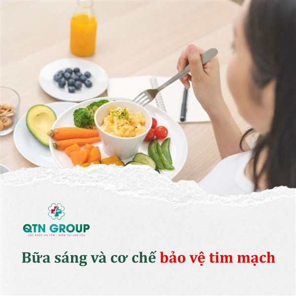 Bữa sáng và cơ chế bảo vệ tim mạch