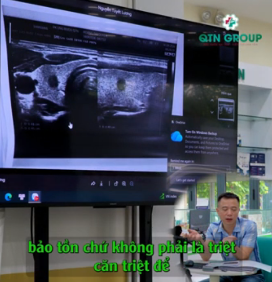 "Em bị ung thư tuyến giáp rồi"