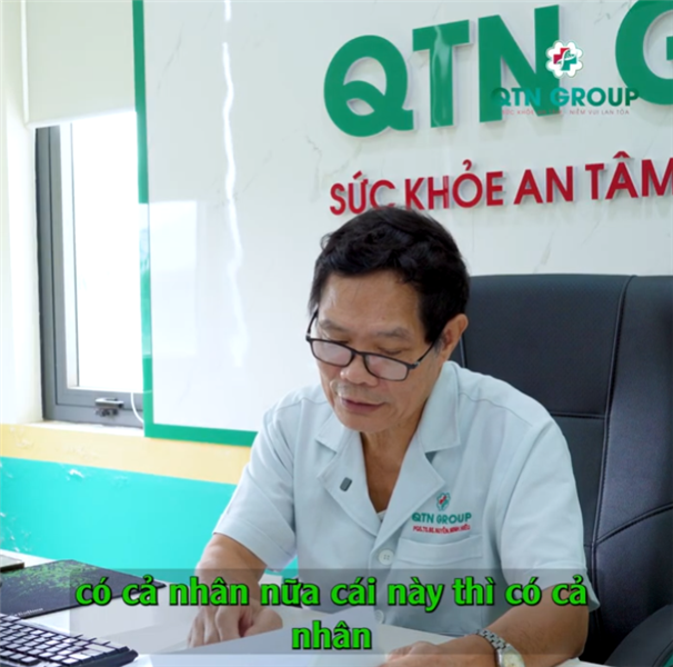 Bác sĩ giải thích rất rõ về các chỉ số của bệnh nhân, phân tích rõ về phương pháp đốt sóng cao tần