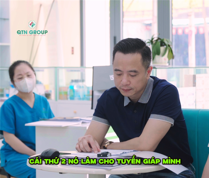 Tư vấn cho bệnh nhân có 2 u tuyến giáp lành tính và basedow